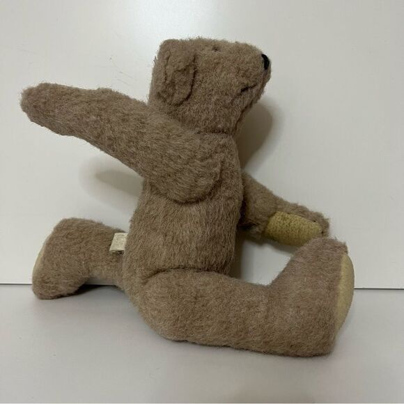 Vintage fully jointed craft bear stuffy - Picture 4 of 9